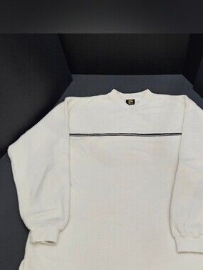 Vintage 90s Redsand Fleece Pullover Sweatshirt Mens Large Cream Surf Skate